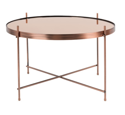 Cupid-L koper - bijzettafel - Vervoort