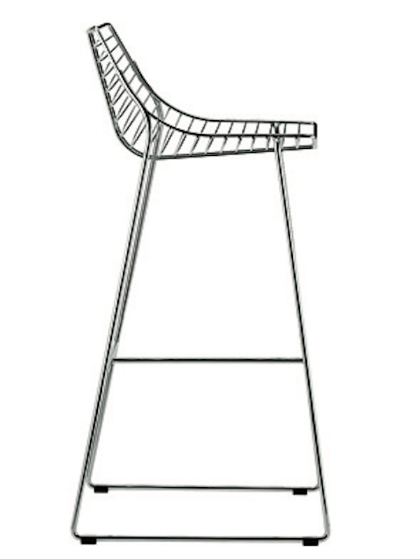 Net Chair - barkruk - Vervoort