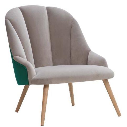 Nadia L stripe - loungestoel/ fauteuil - Vervoort