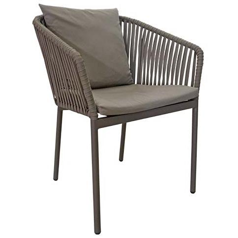 Spaghetti taupe - terrasstoel- Vervoort