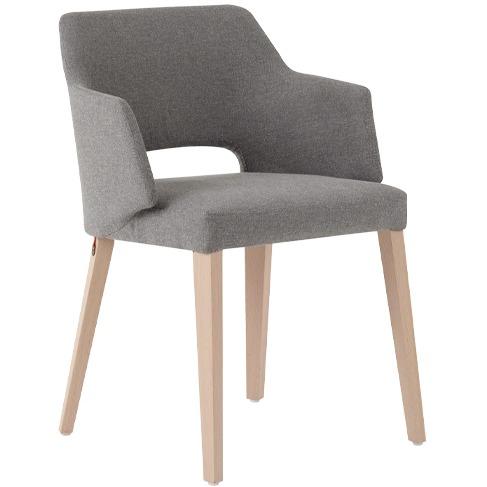 Lucia A - gestoffeerde armstoel - Vervoort