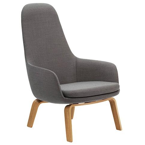 Era Lounge high - Oak - loungestoel - Vervoort