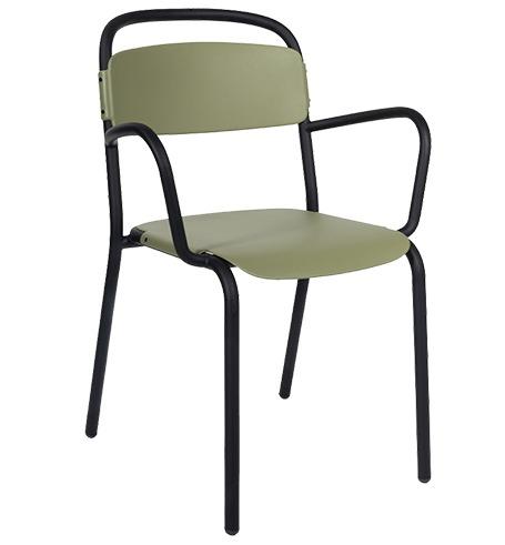 Skylar A - stapelbare stoel - Vervoort