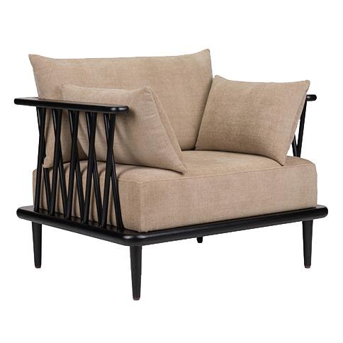 Rachel L- ruime fauteuil - Vervoort