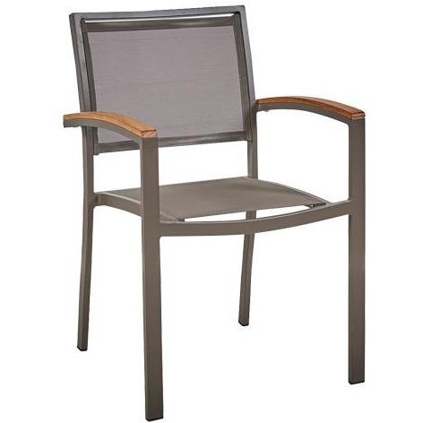 Cordoba A taupe- terrasstoel - Vervoort