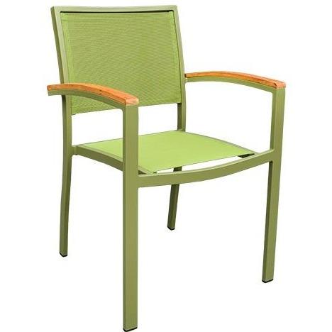 Cordoba A groen- terrasstoel - Vervoort