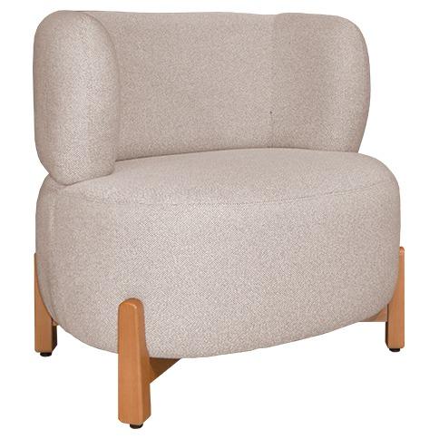 Burrato - gesoffeerde fauteuil - Vervoort.nl