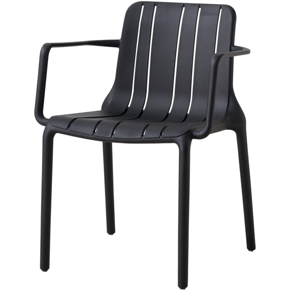 Drift A zwart - Terrasstoel - Vervoort.nl