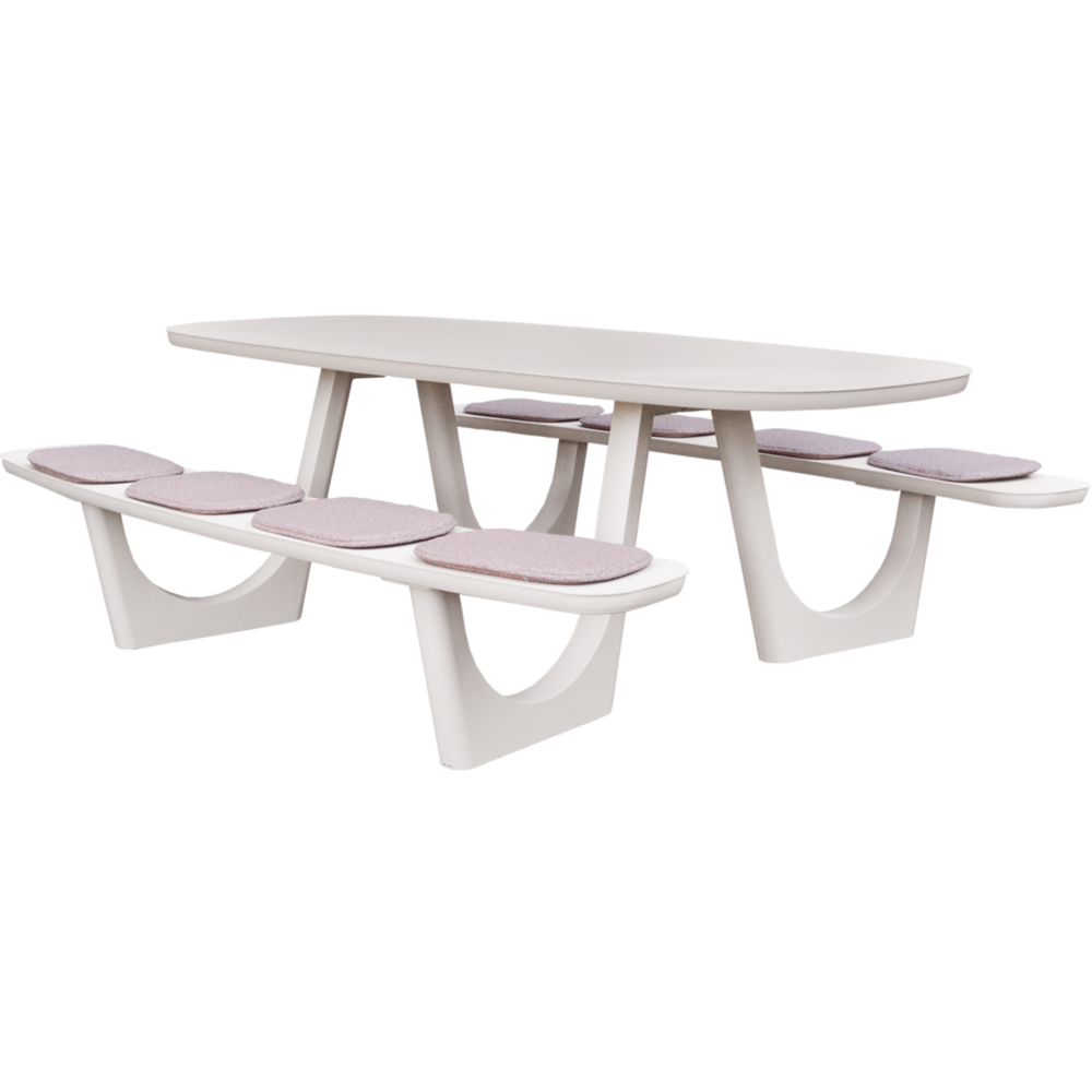 Clogs Picknick bank - alu top