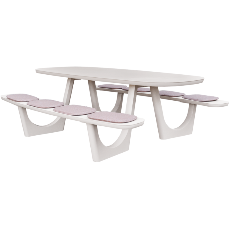 Clogs Picknick bank - keramieken top